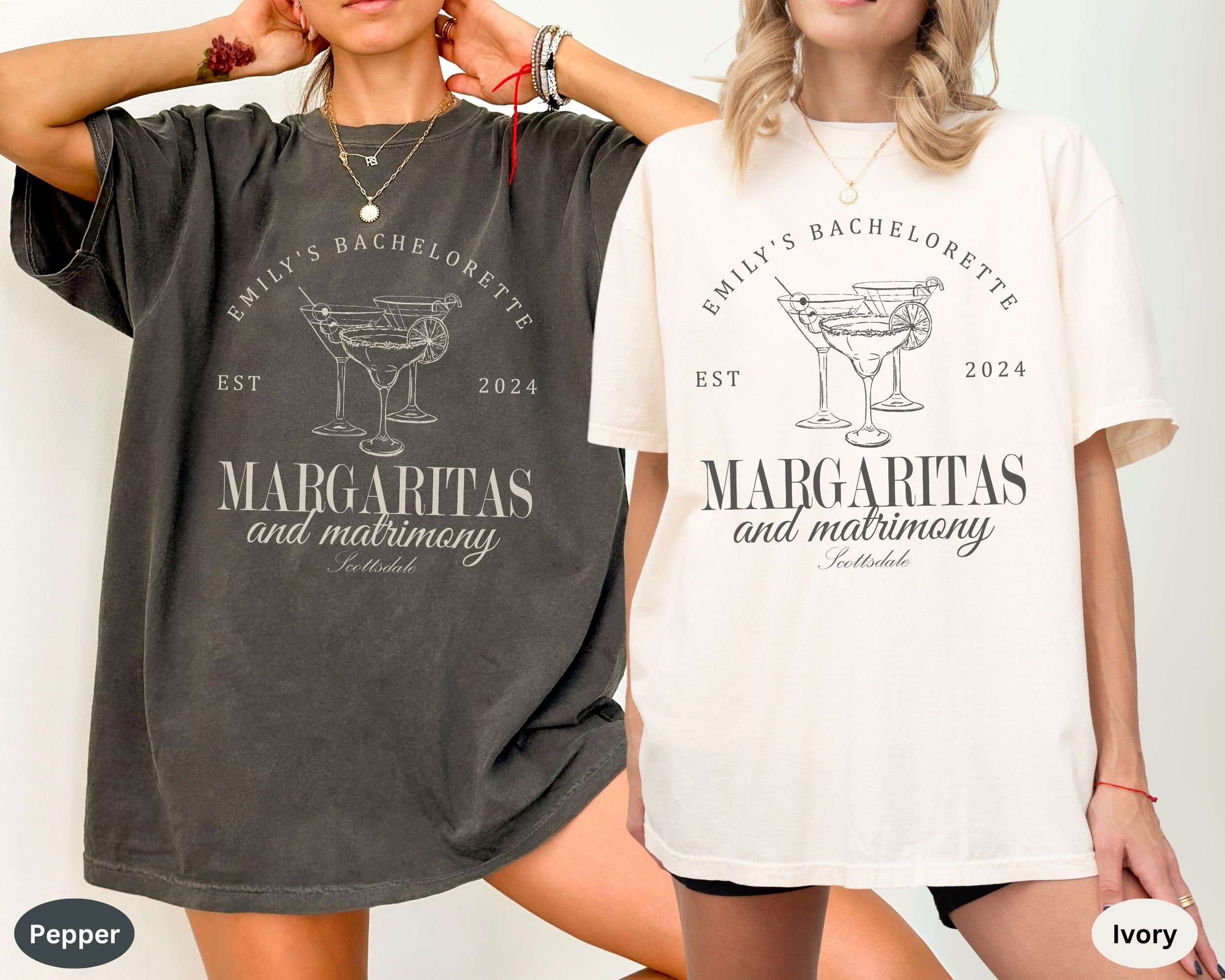 Final Fiesta Shirts: Margs & Matrimony Tequila Bach Tee Bachelorette Shirts image 0