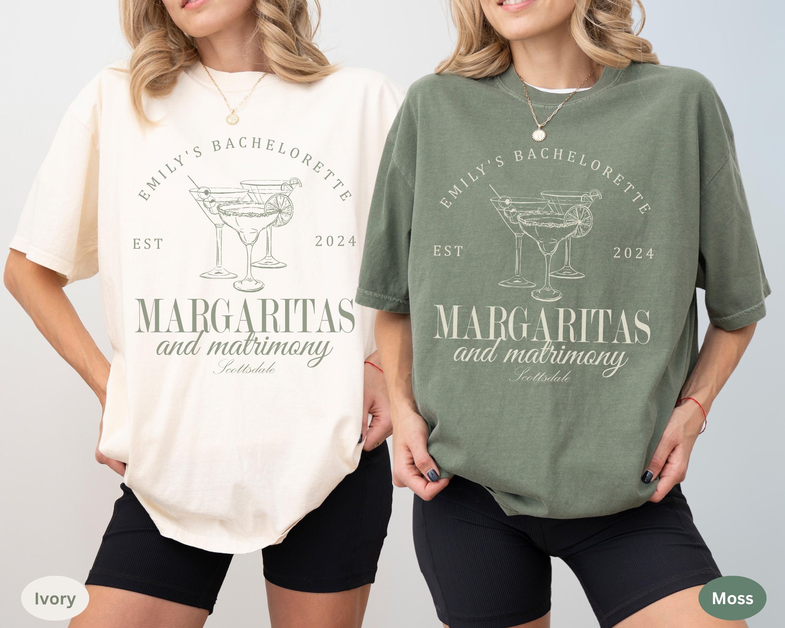 Final Fiesta Shirts: Margs & Matrimony Tequila Bach Tee Bachelorette Shirts image 1