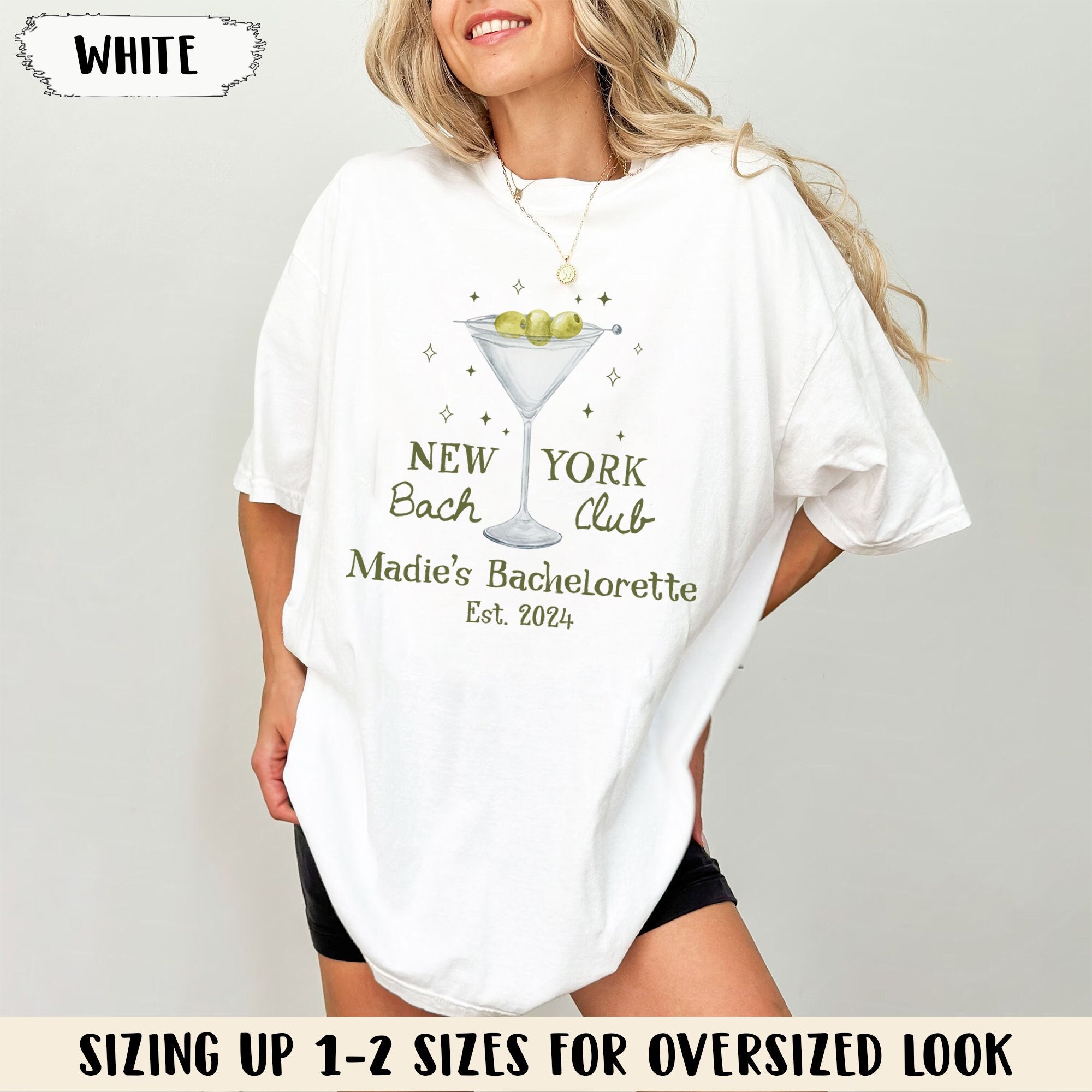 NYC Bachelorette Shirts - Customized Bridal & Bach Party Tees image 1