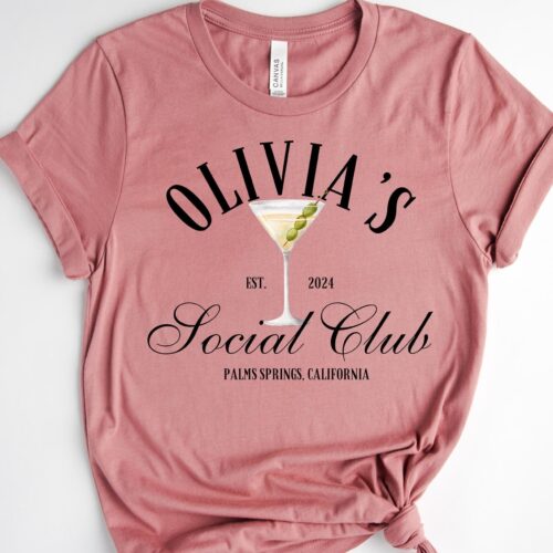 Personalized Bachelorette Party Shirts for Southern Cocktails image 0