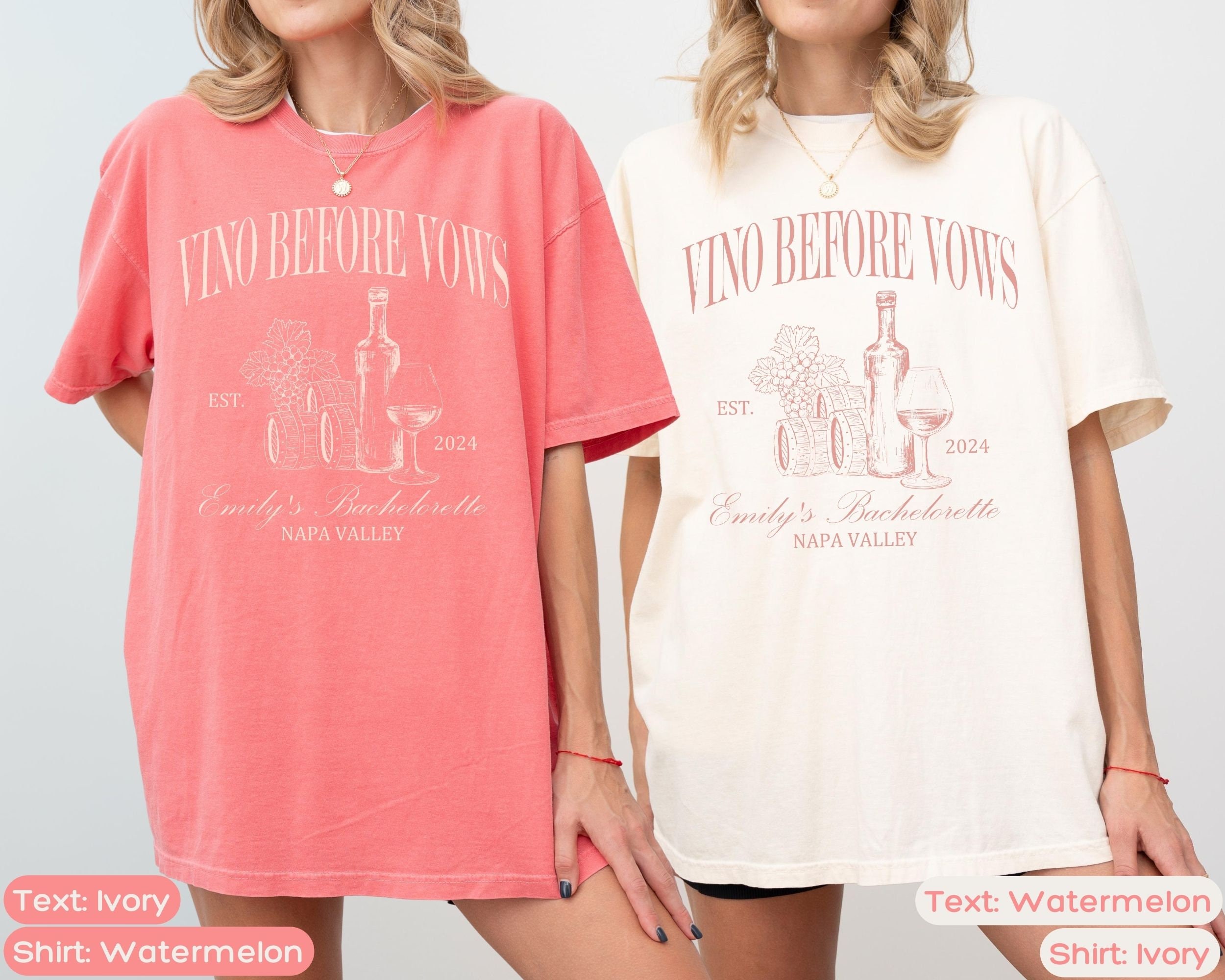 Vino Club Chic Bachelorette & Bridal Wine Shirts image 7