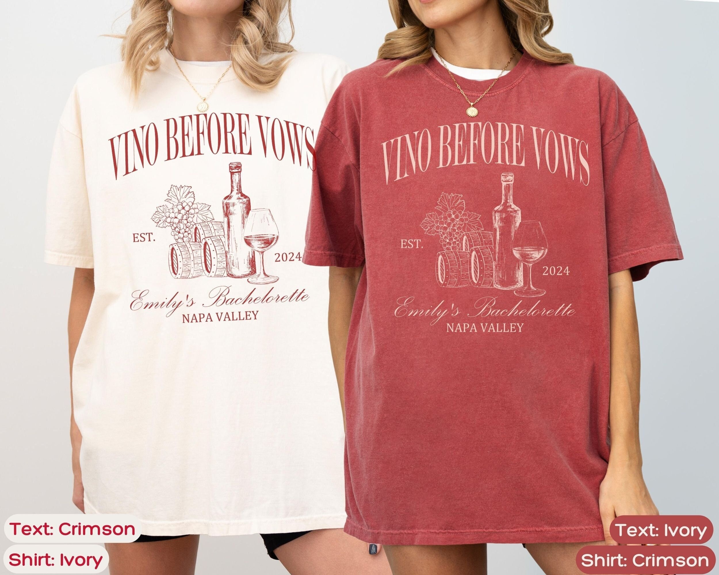 Vino Club Chic Bachelorette & Bridal Wine Shirts image 1