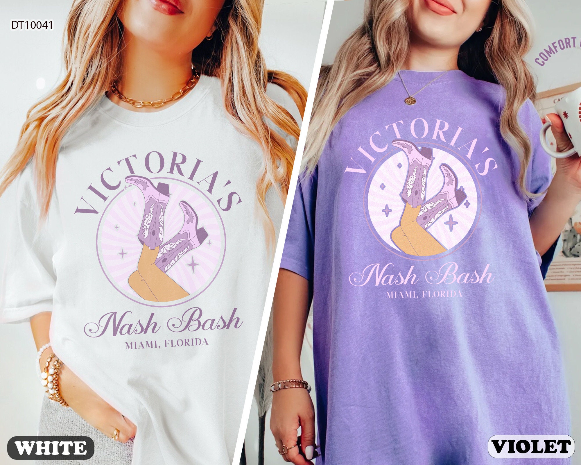 Custom Nashville Bachelorette Shirts: Cowgirl Bridal Tee image 6