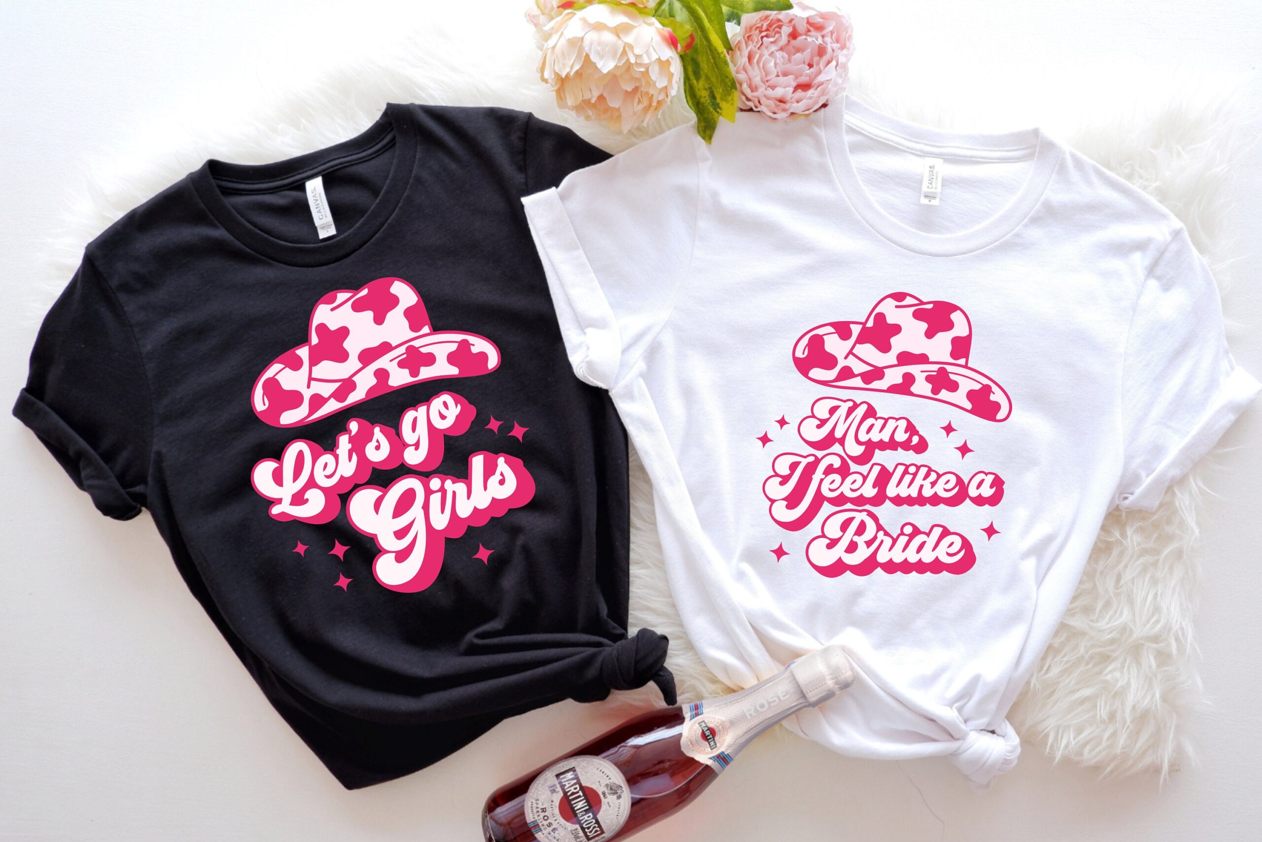 Cowgirl & Bride Tribe: Custom Bachelorette Party Shirts image 0