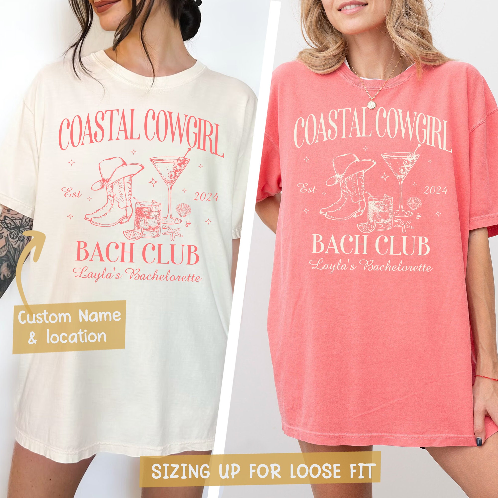 Coastal Cowgirl Bachelorette & Western Bridal Party Shirts image 5