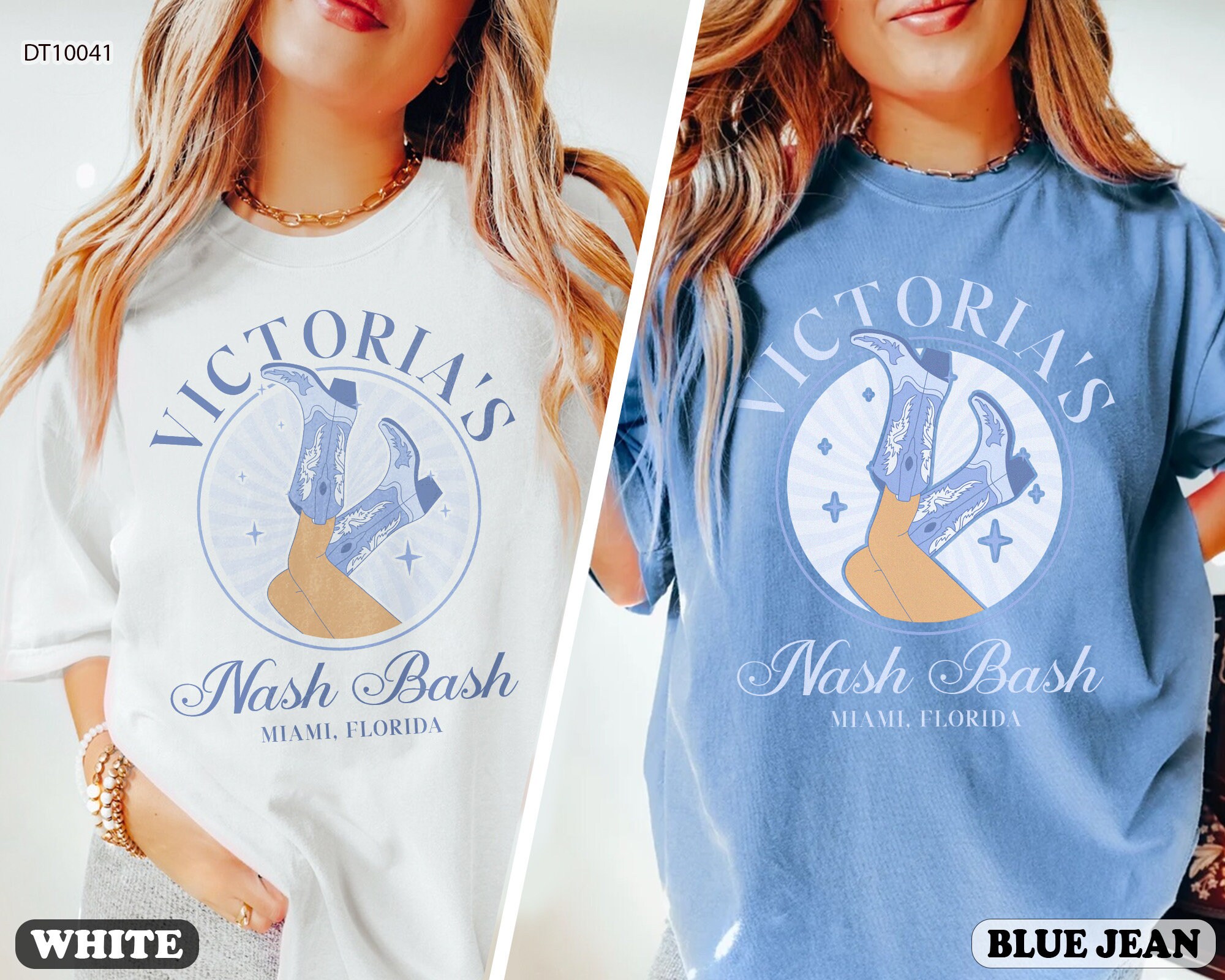 Custom Nashville Bachelorette Shirts: Cowgirl Bridal Tee image 4