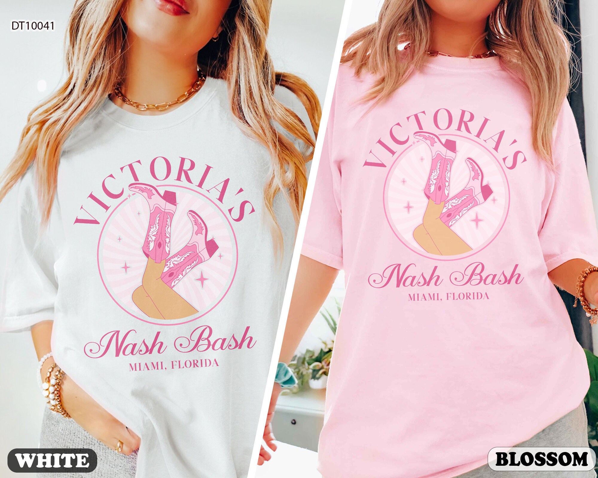 Custom Nashville Bachelorette Shirts: Cowgirl Bridal Tee image 1