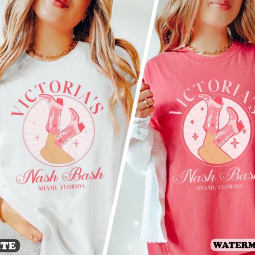 Custom Nashville Bachelorette Shirts: Cowgirl Bridal Tee image 0