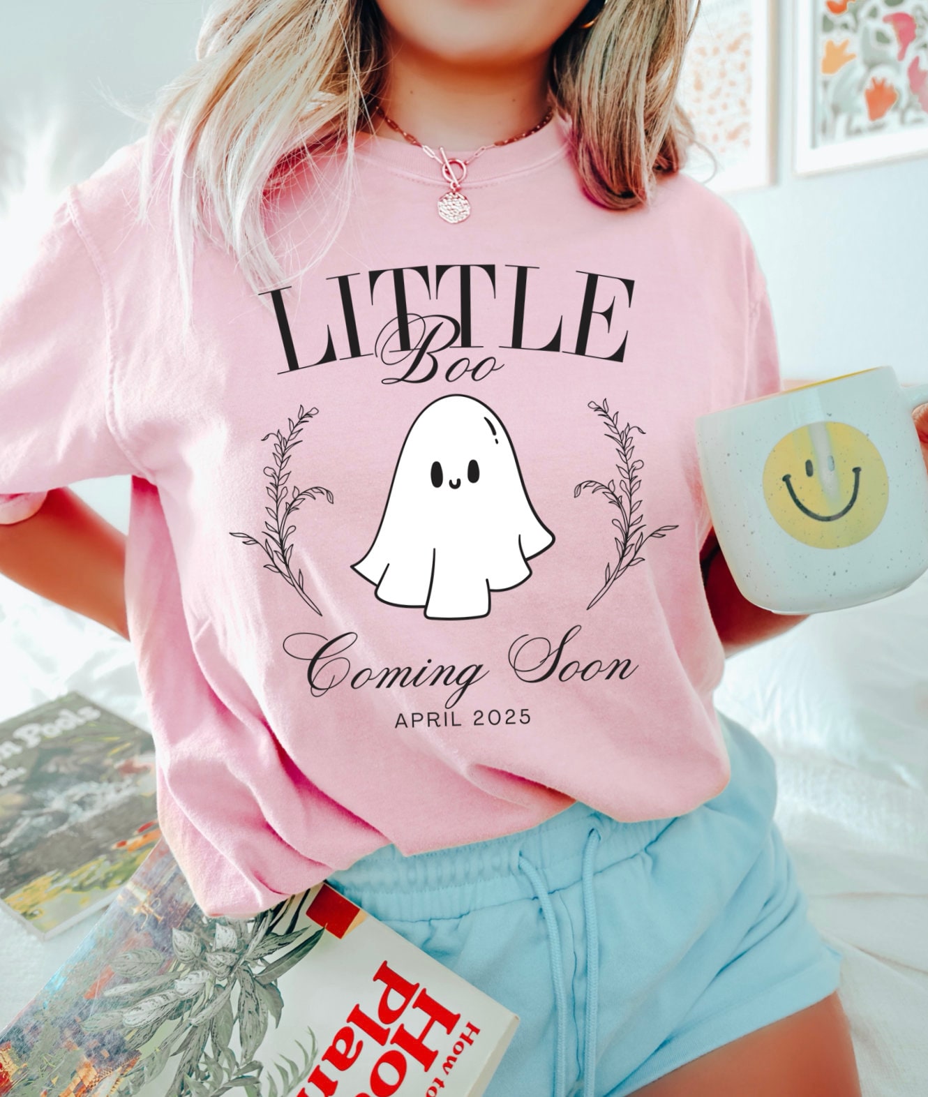 Halloween Pregnancy Maternity Shirt: Pregnant Ghost Costume image 4