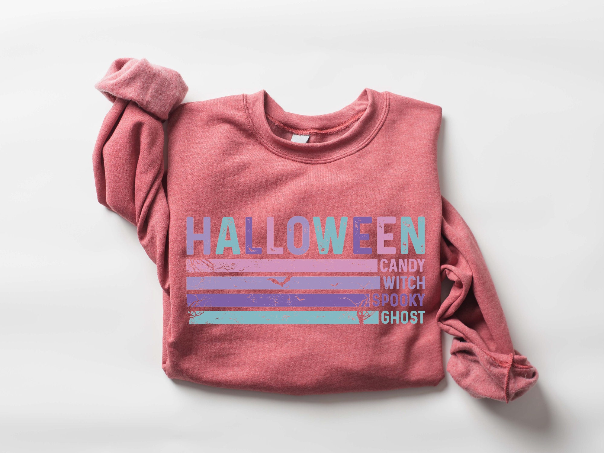 Cute Halloween Sweatshirt: Women's Gift for Spooky Season image 3