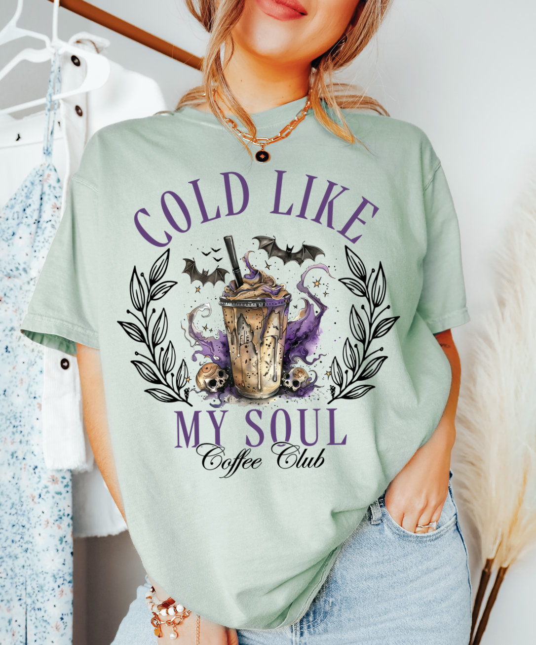 Pumpkin Spice Latte Shirt: Halloween Iced Coffee Lovers Tee image 6