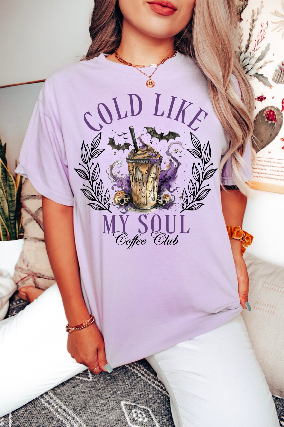 Pumpkin Spice Latte Shirt: Halloween Iced Coffee Lovers Tee image 2