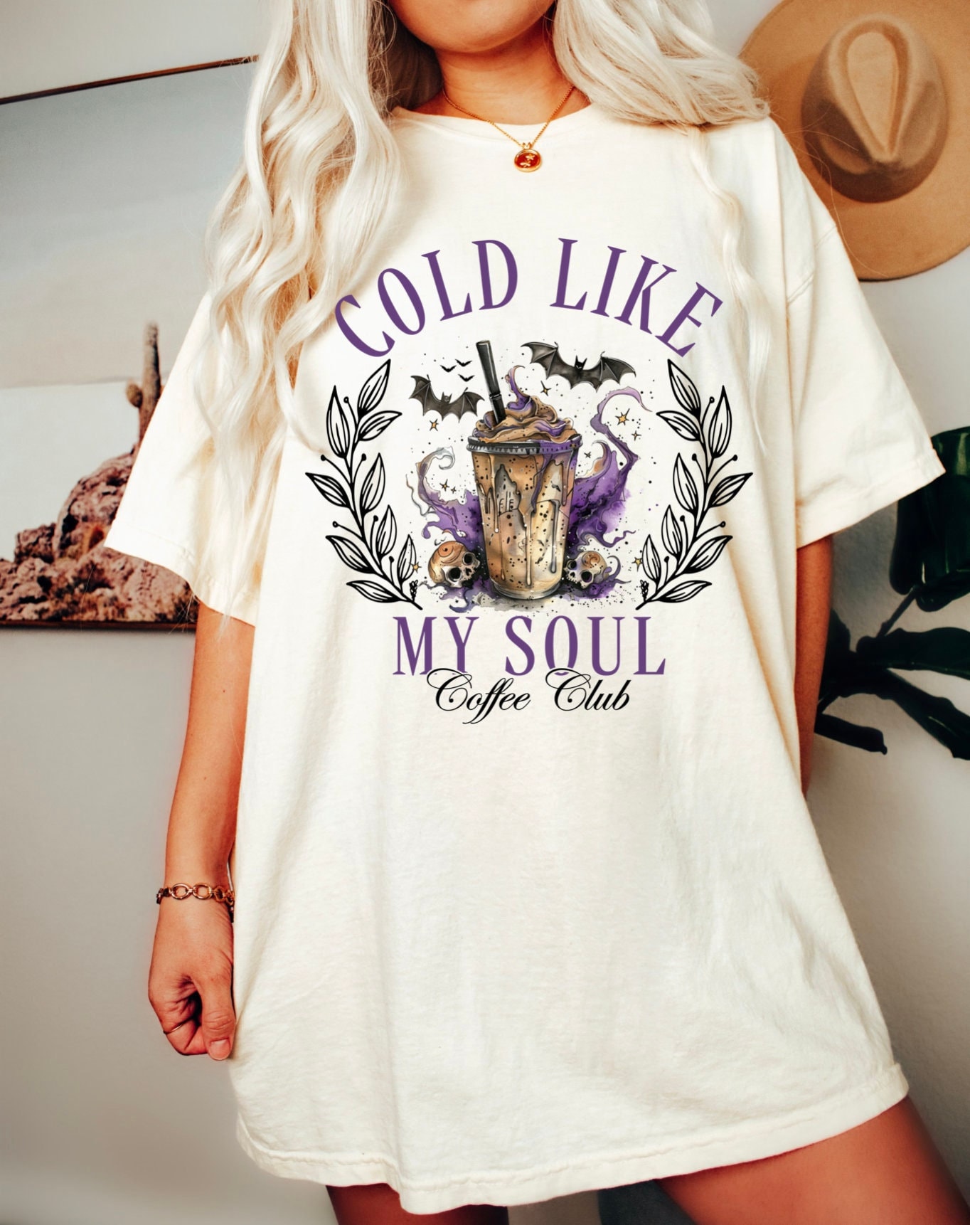 Pumpkin Spice Latte Shirt: Halloween Iced Coffee Lovers Tee image 0