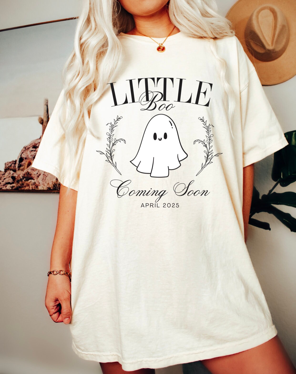 Halloween Pregnancy Maternity Shirt: Pregnant Ghost Costume image 1