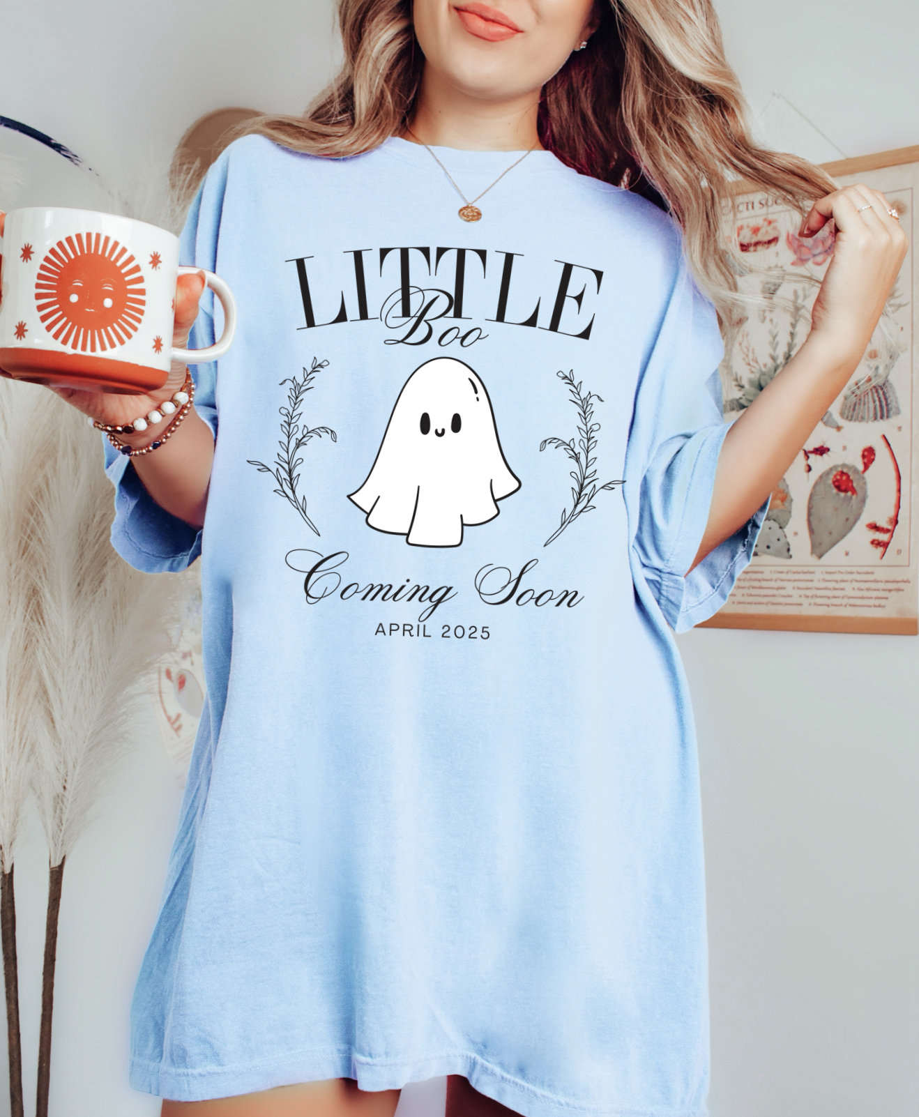 Halloween Pregnancy Maternity Shirt: Pregnant Ghost Costume image 3