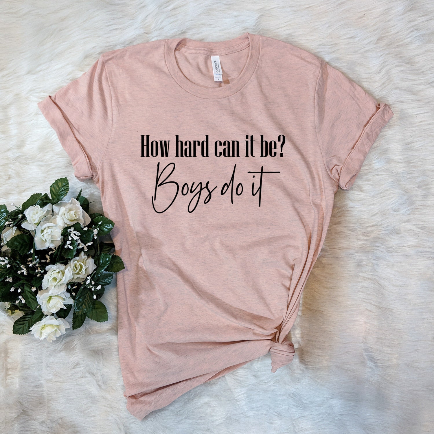 Funny Meme Shirt for Boys How Hard Can It Be Humorous Gift Ideas image 1