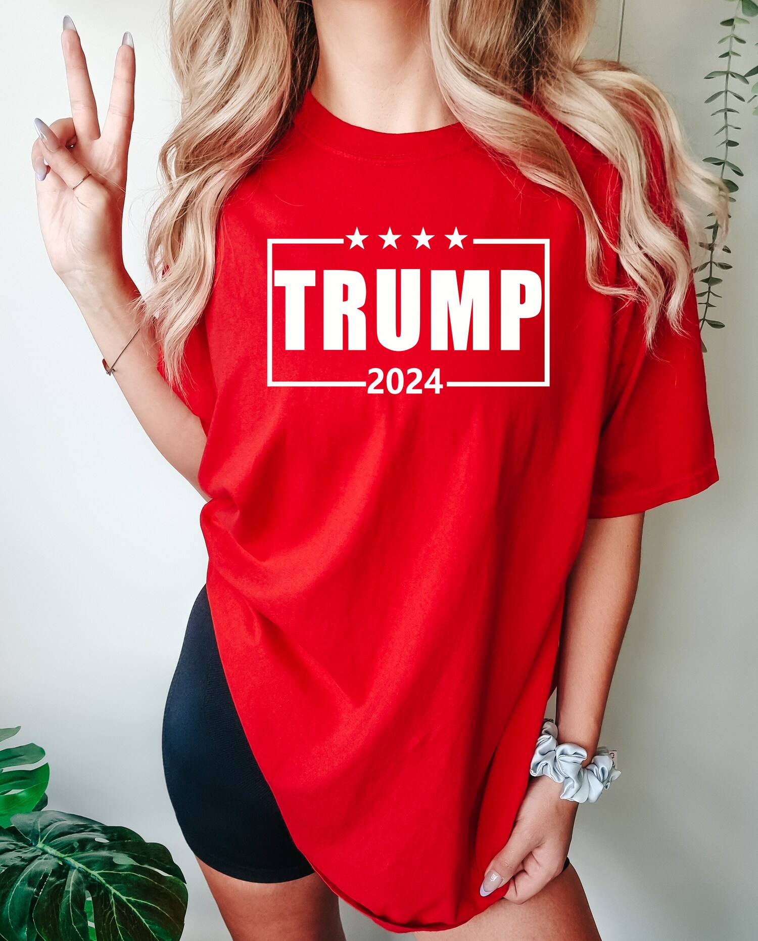 Trump 2024 Shirt Pro America Republican Tee Patriotic Shirt image 0