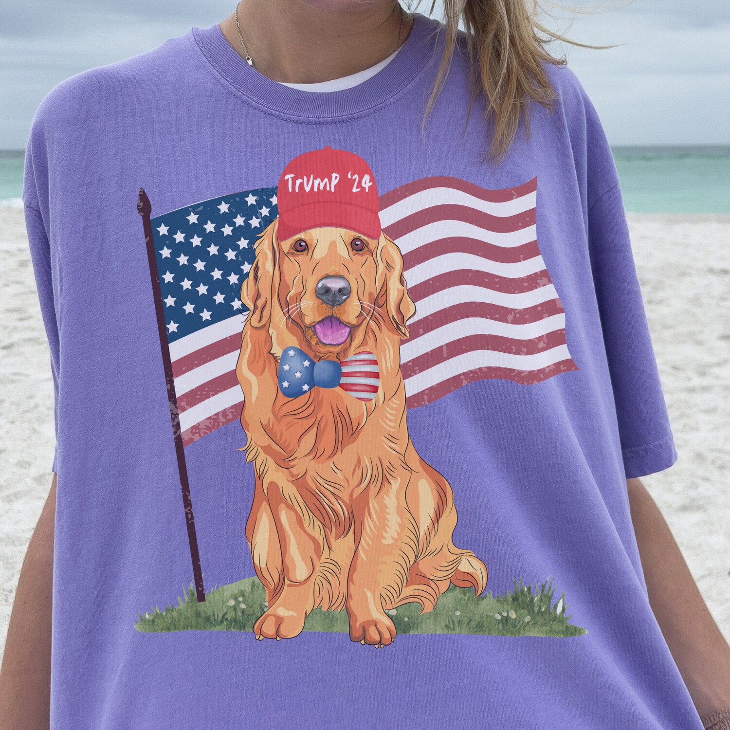 Trump 2024 Shirt 90s Donald Trump Election Tee 4th of July Republican Shirt image 3