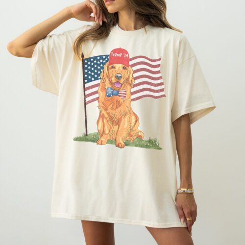 Trump 2024 Shirt 90s Donald Trump Election Tee 4th of July Republican Shirt image 0