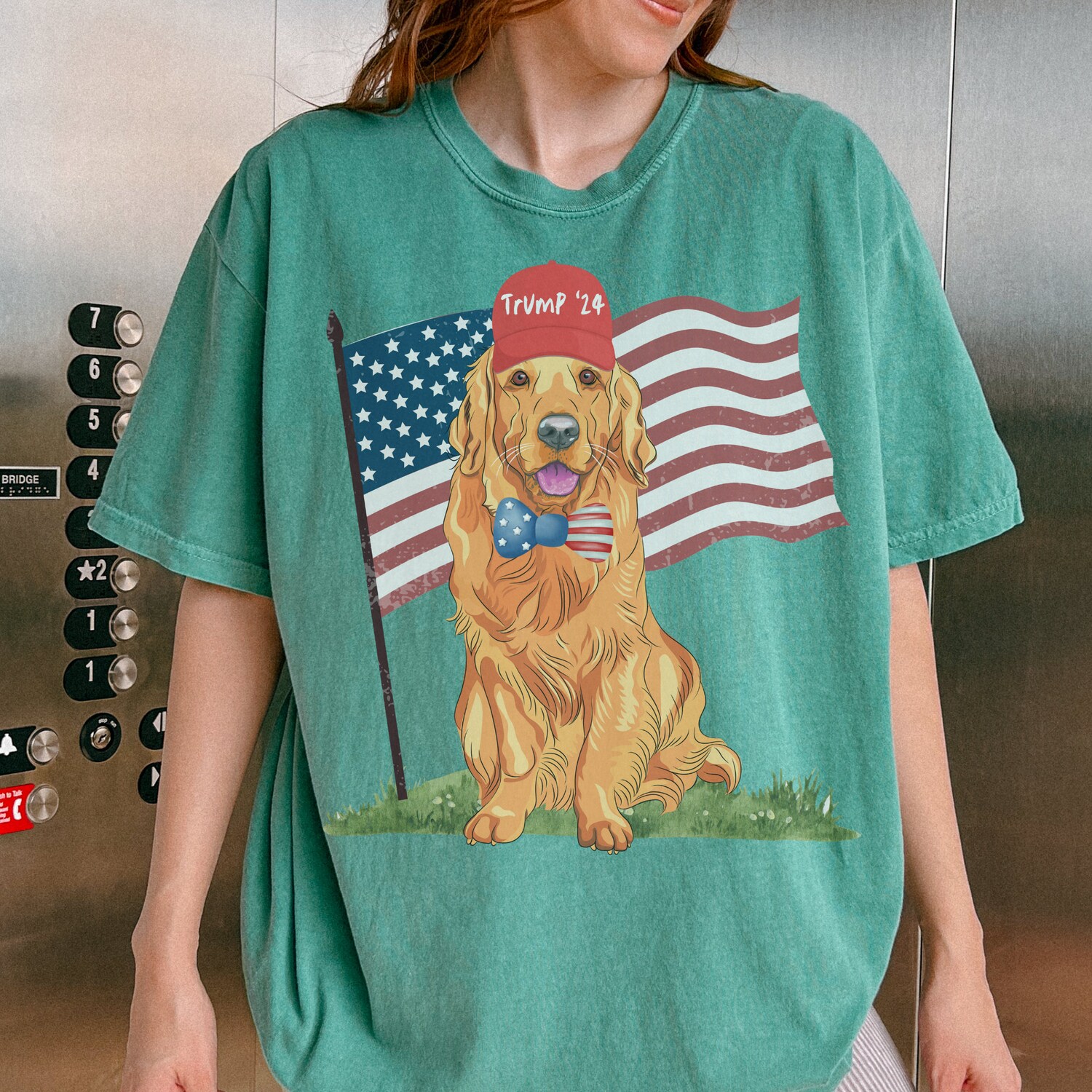 Trump 2024 Shirt 90s Donald Trump Election Tee 4th of July Republican Shirt image 5