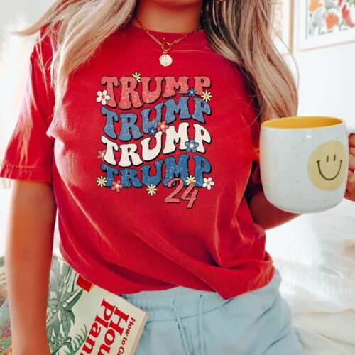 Trump 2024 Shirt Trump Girl Mug Shot Republican Election Political image 0