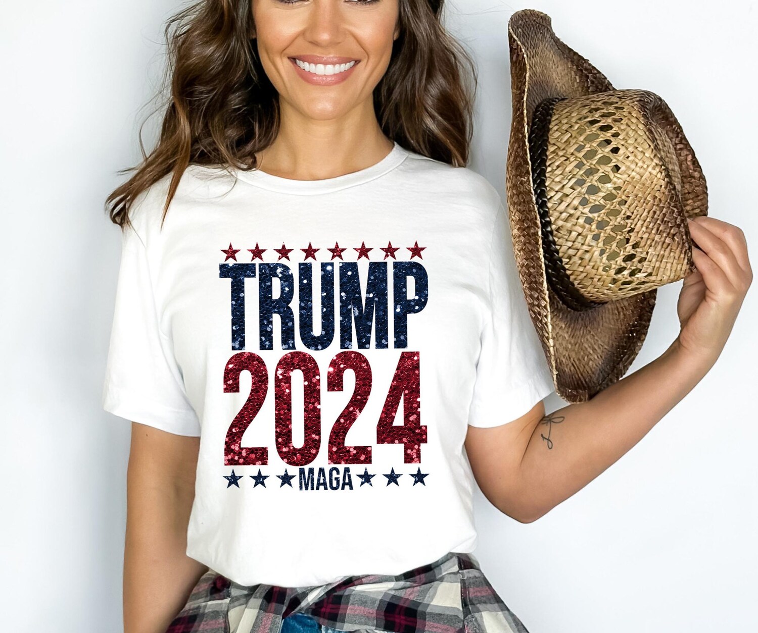 Trump 2024 MAGA Shirt 4th of July President Trump Election Shirt image 2