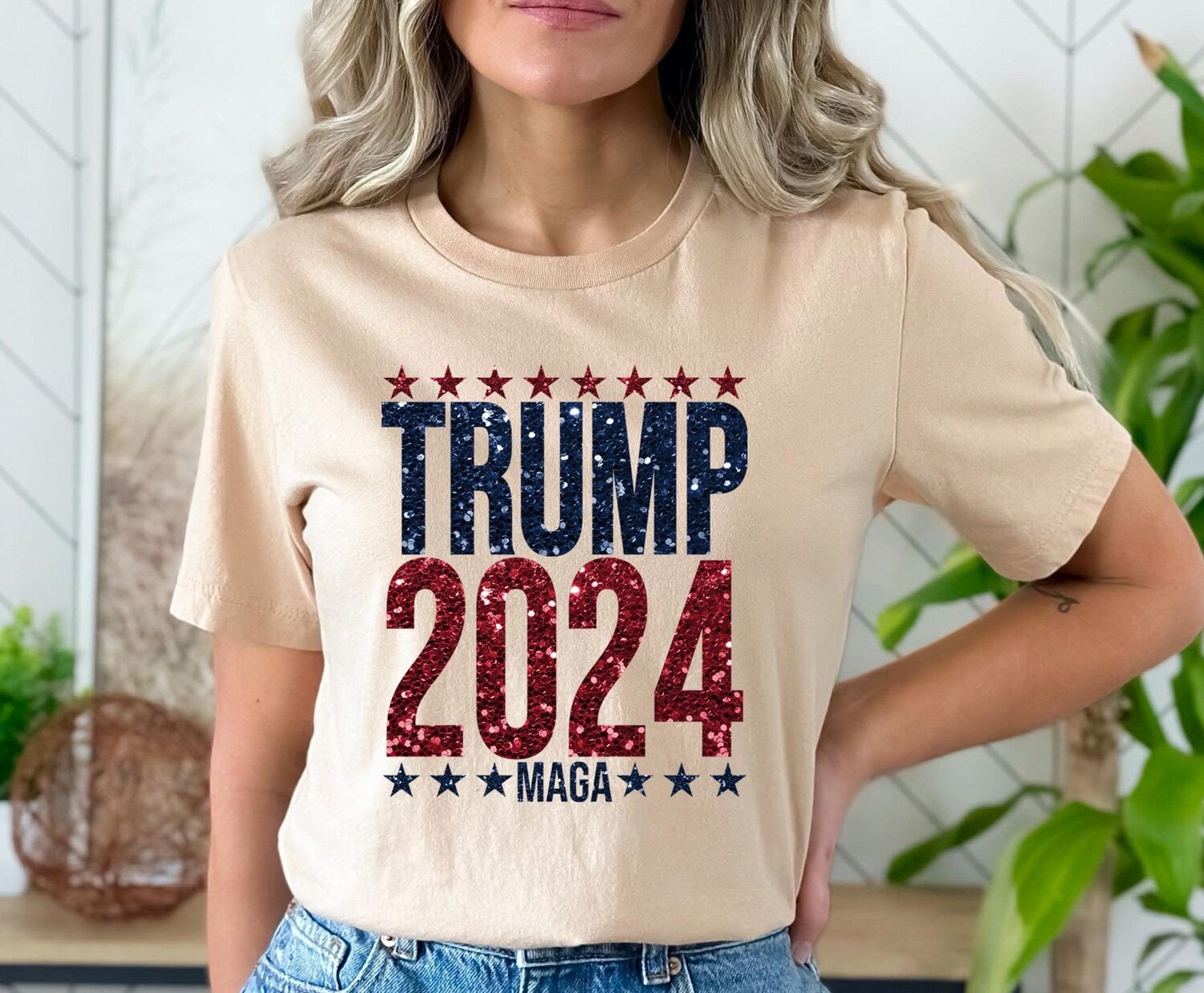 Trump 2024 MAGA Shirt 4th of July President Trump Election Shirt image 1