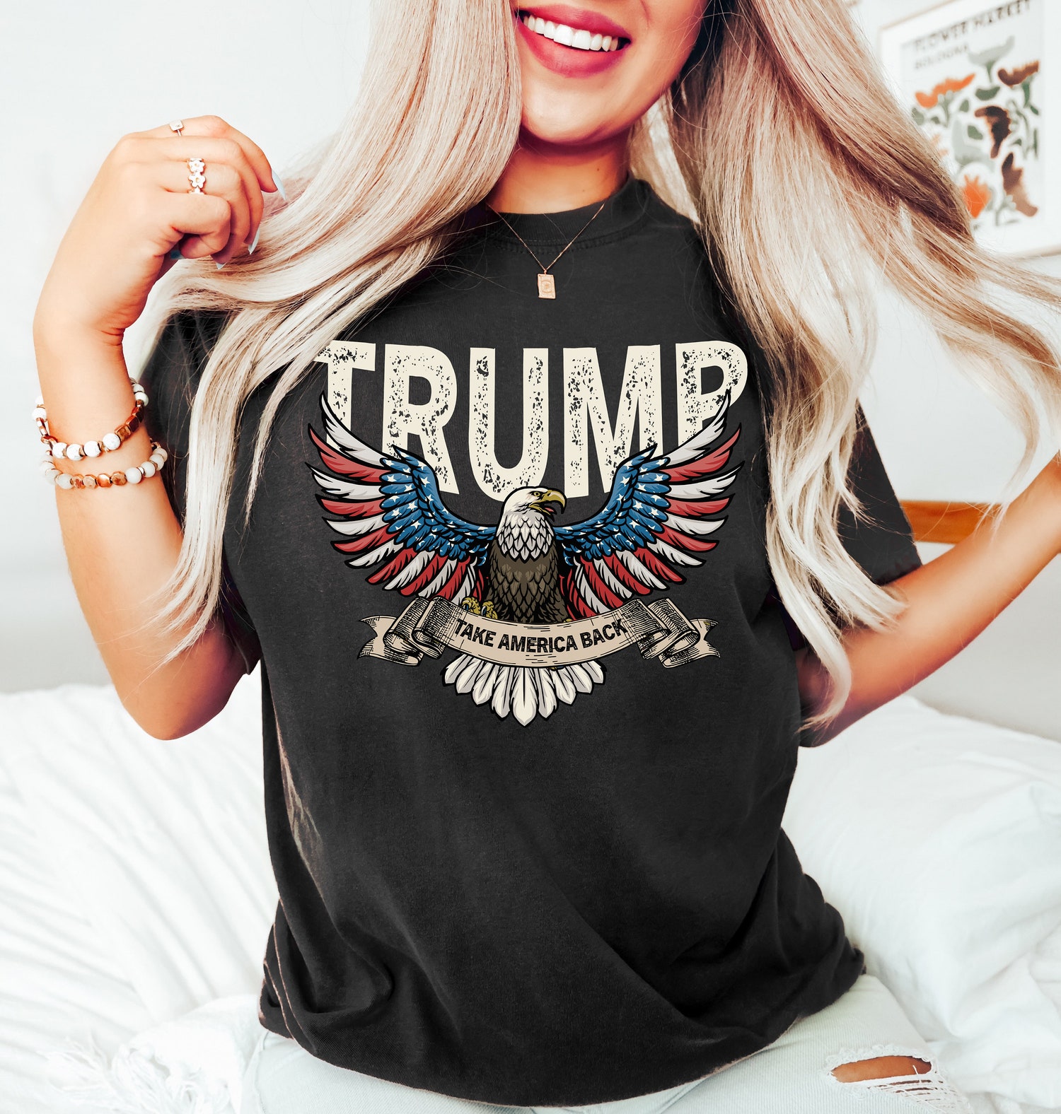 Trump 2024 Take America Back Shirt Funny Republican Gift Trump for President image 3