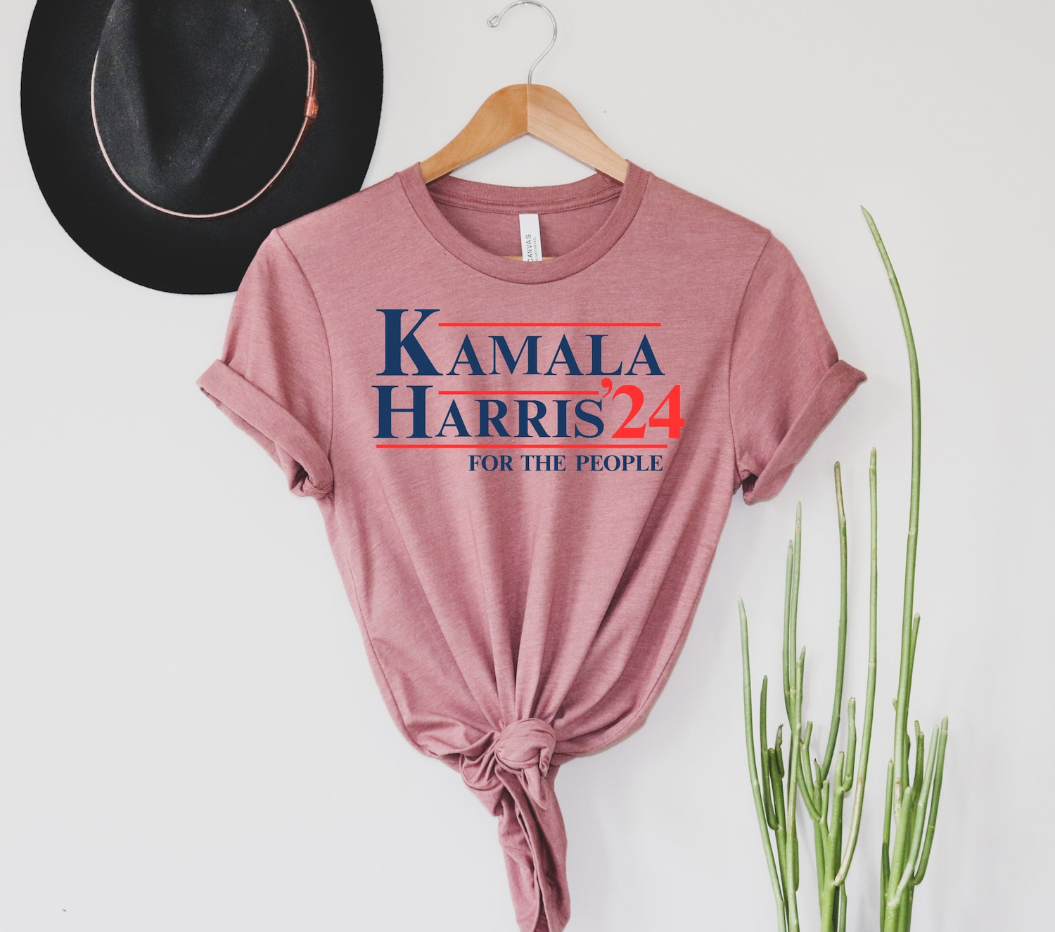 Kamala Harris 2024 Shirt Madam President Tee Presidential Election Rally Shirt image 3