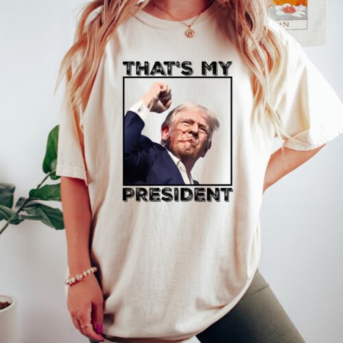 Donald Trump 2024 Campaign Shirt Trump Fighter Presidential Election Shirt image 0