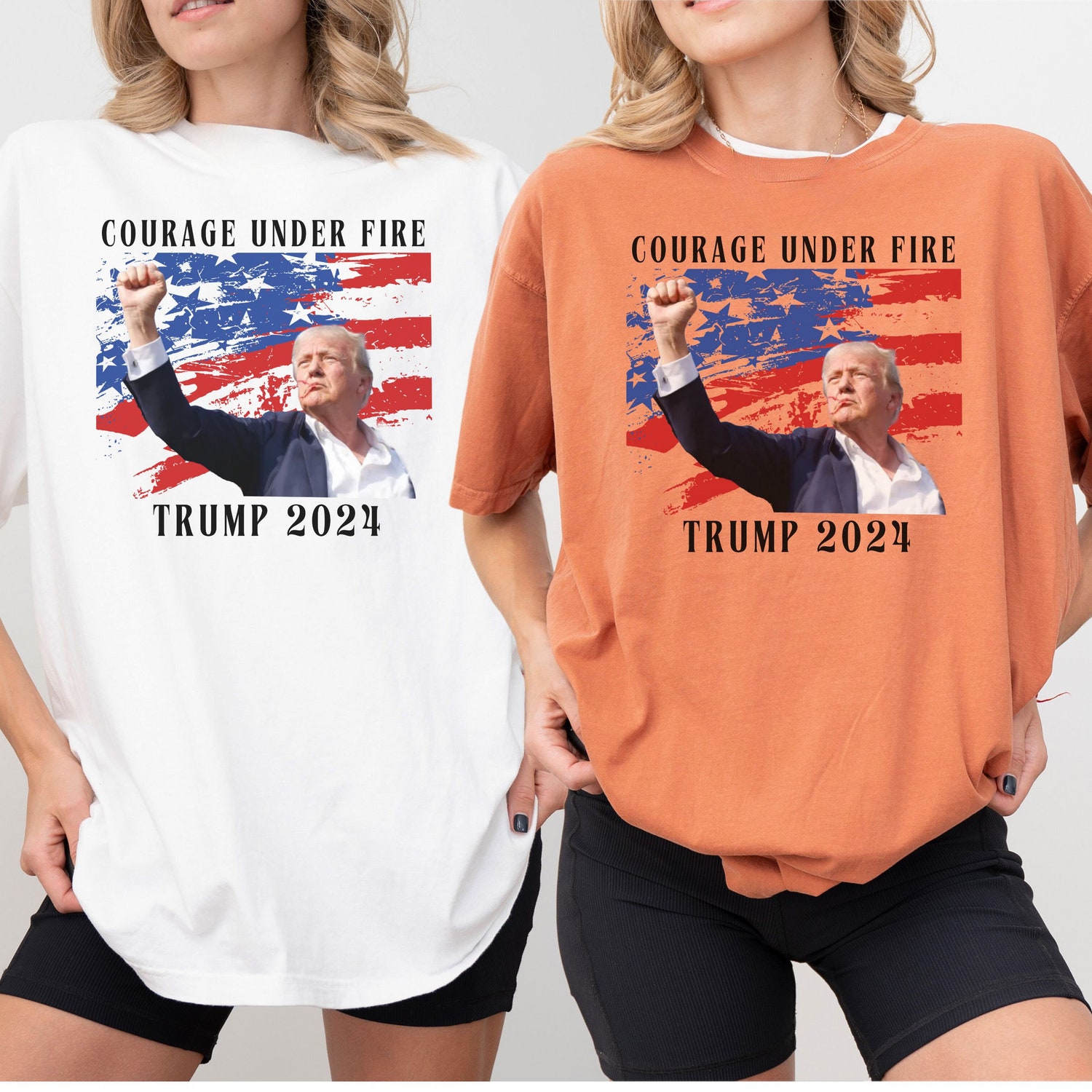 Trump 2024 Comfort Color T-Shirt Donald Trump Mugshot MAGA Republican Men's Tee image 6