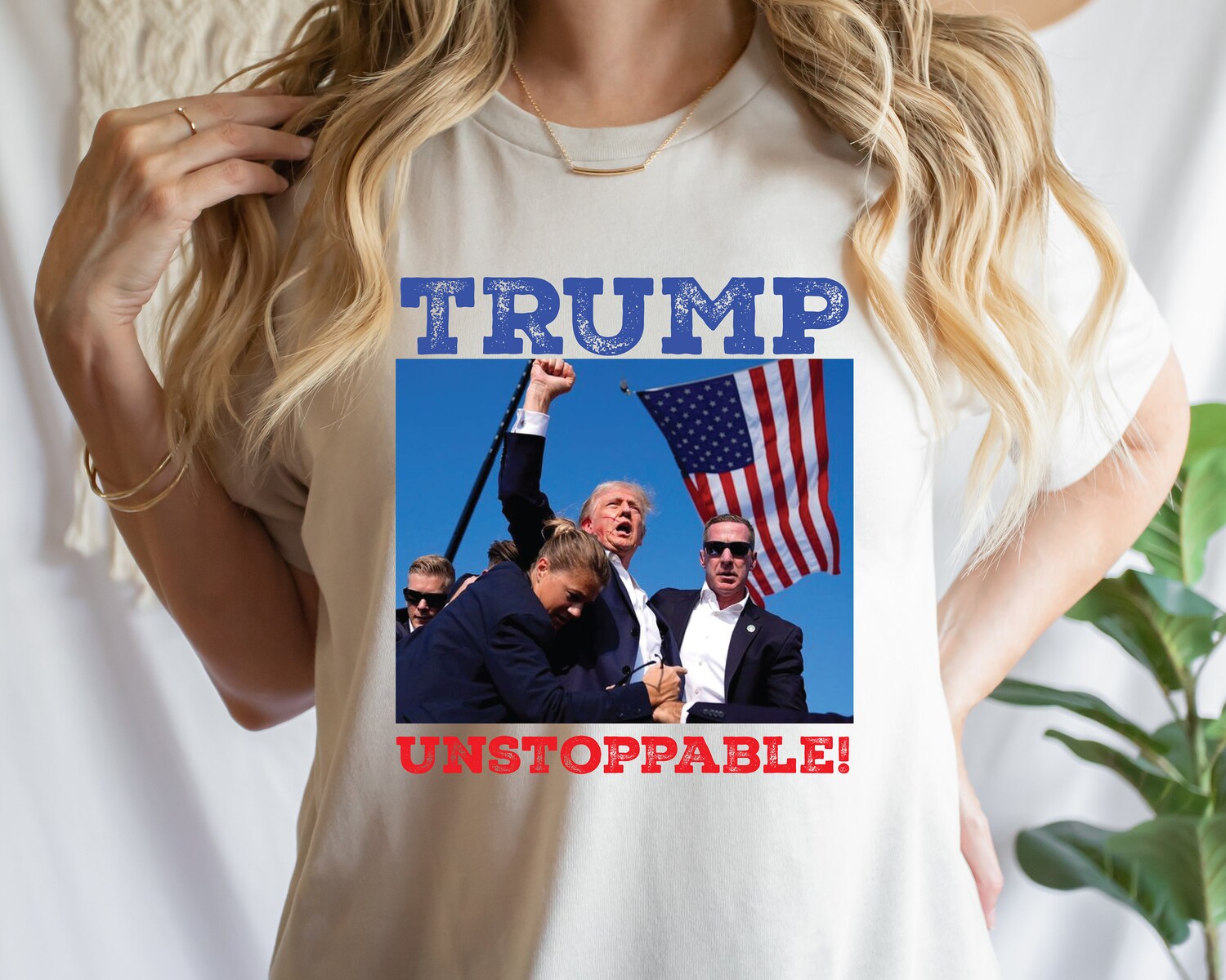 Trump Unstoppable Veteran Trump Assassination Shirt President Trump Republican image 5