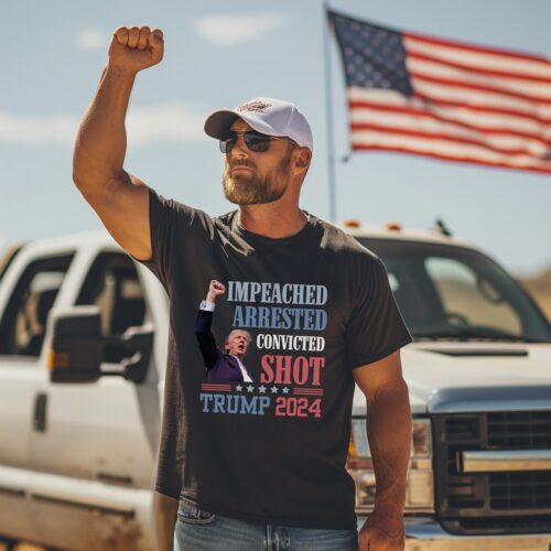 Trump 2024 Fight Shirt President Trump 2024 Shirt Republican Fix America Again Trump image 0