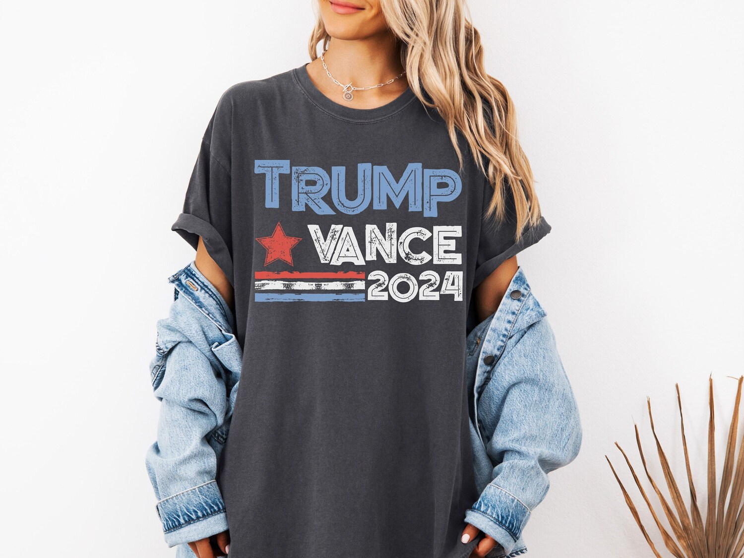 Trump Vance 2024 Election Shirt Make America Great Again MAGA Republican image 0
