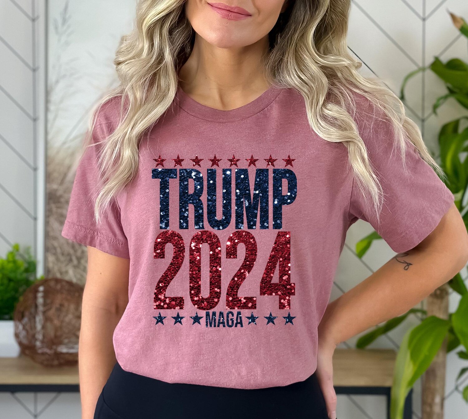 Trump 2024 MAGA Shirt 4th of July President Trump Election Shirt image 3