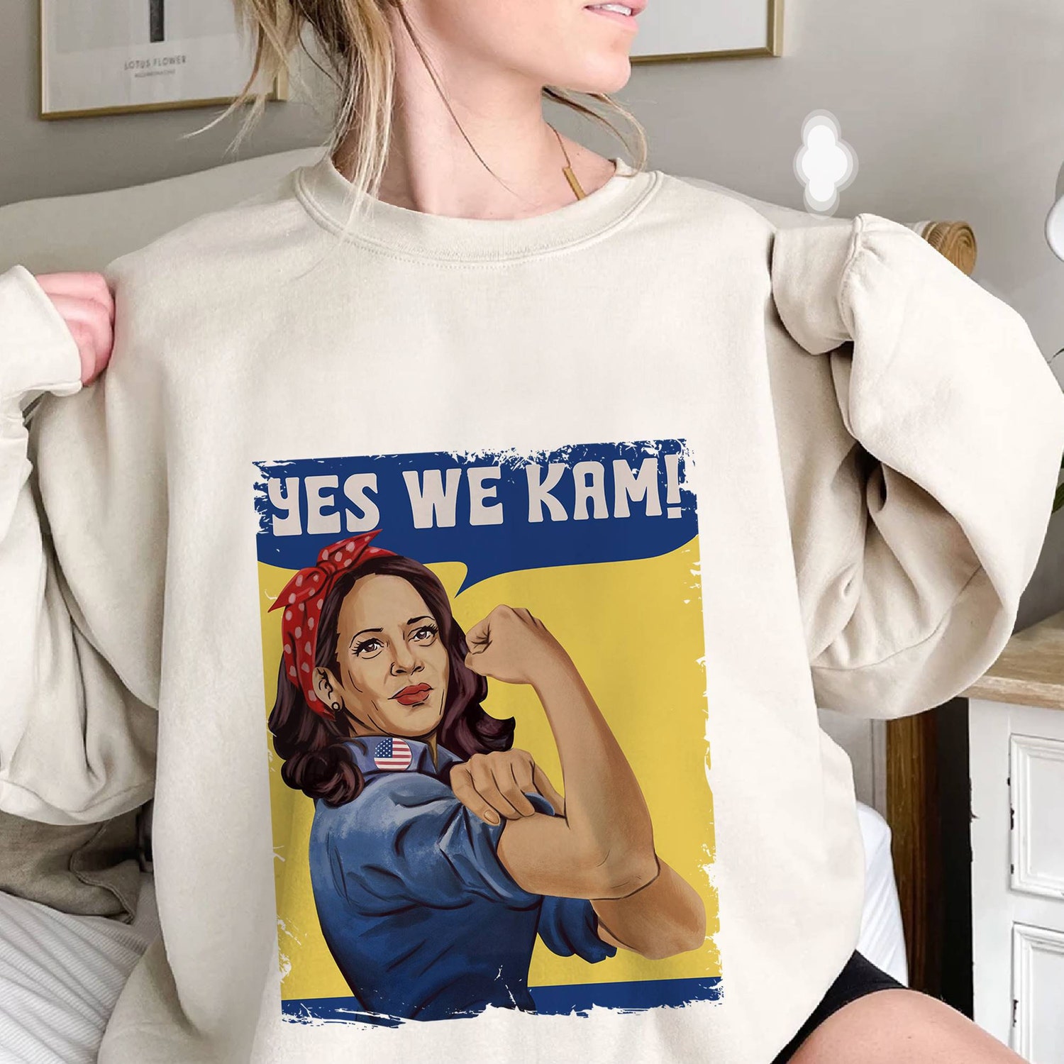 Kamala Harris Yes We Kam Shirt Kamala Harris 2024 Presidential Campaign T-Shirt image 1