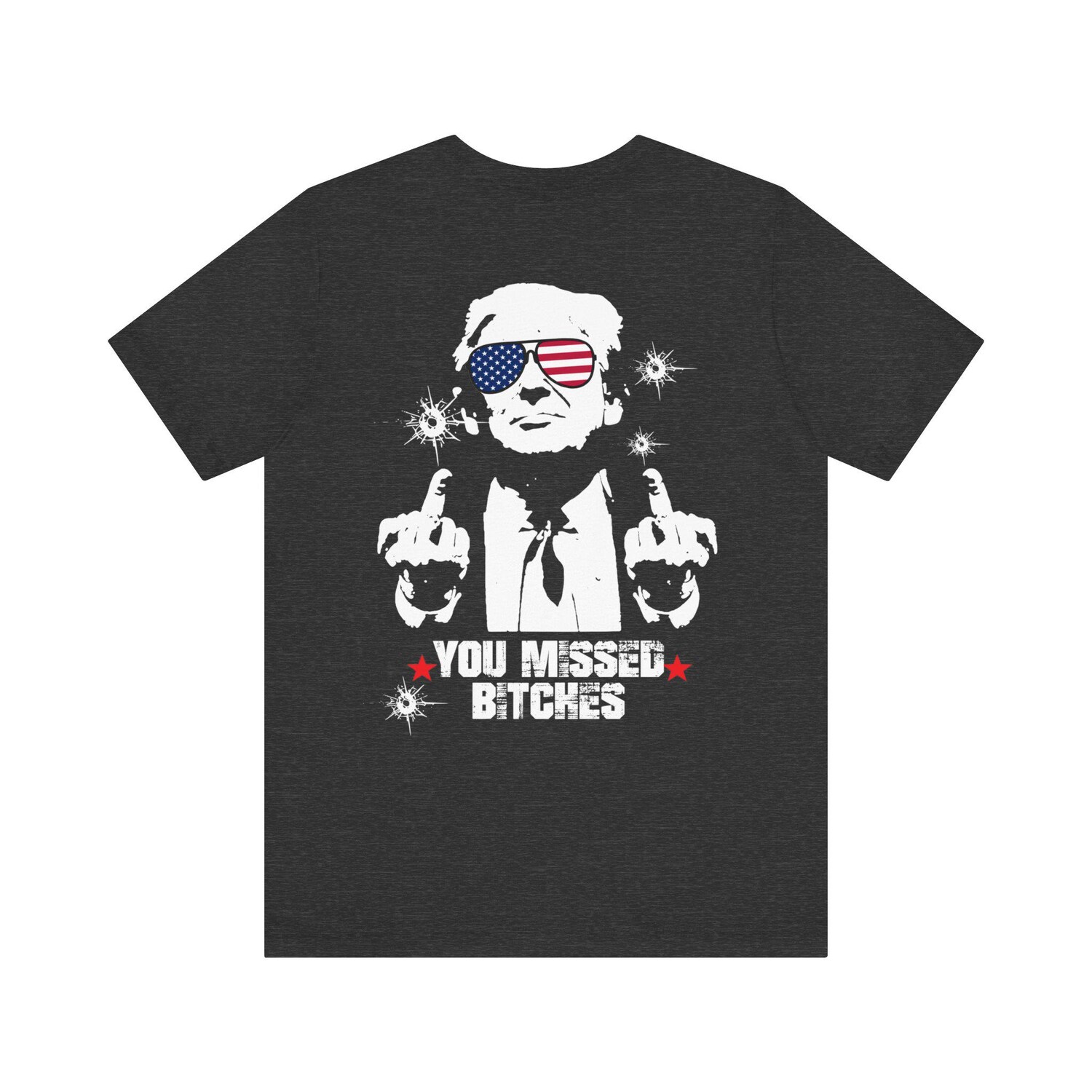 Trump 2024 Election Shirt You Missed Bitches MAGA Shirt Unisex Trump For President Tee image 6