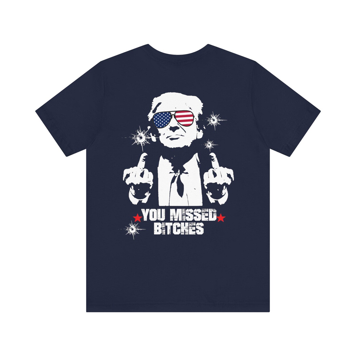 Trump 2024 Election Shirt You Missed Bitches MAGA Shirt Unisex Trump For President Tee image 7