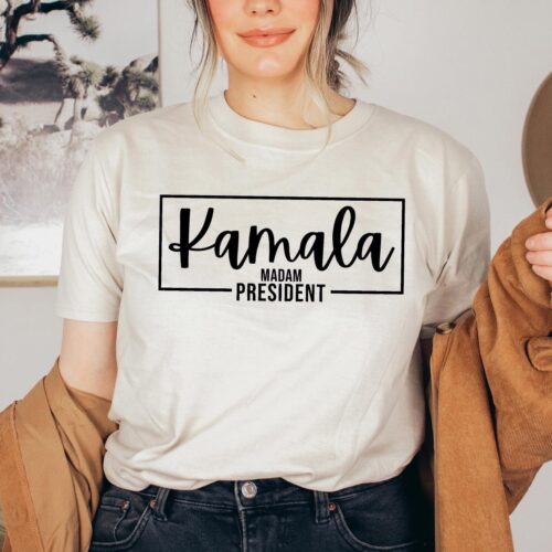 Kamala Harris 2024 President Shirt Am Speaking Shirt Kamala For The People Rally Tee image 0