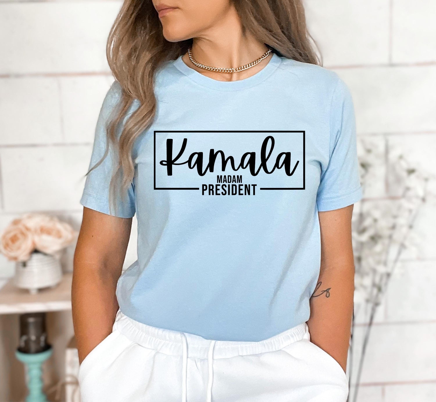 Kamala Harris 2024 President Shirt Am Speaking Shirt Kamala For The People Rally Tee image 2