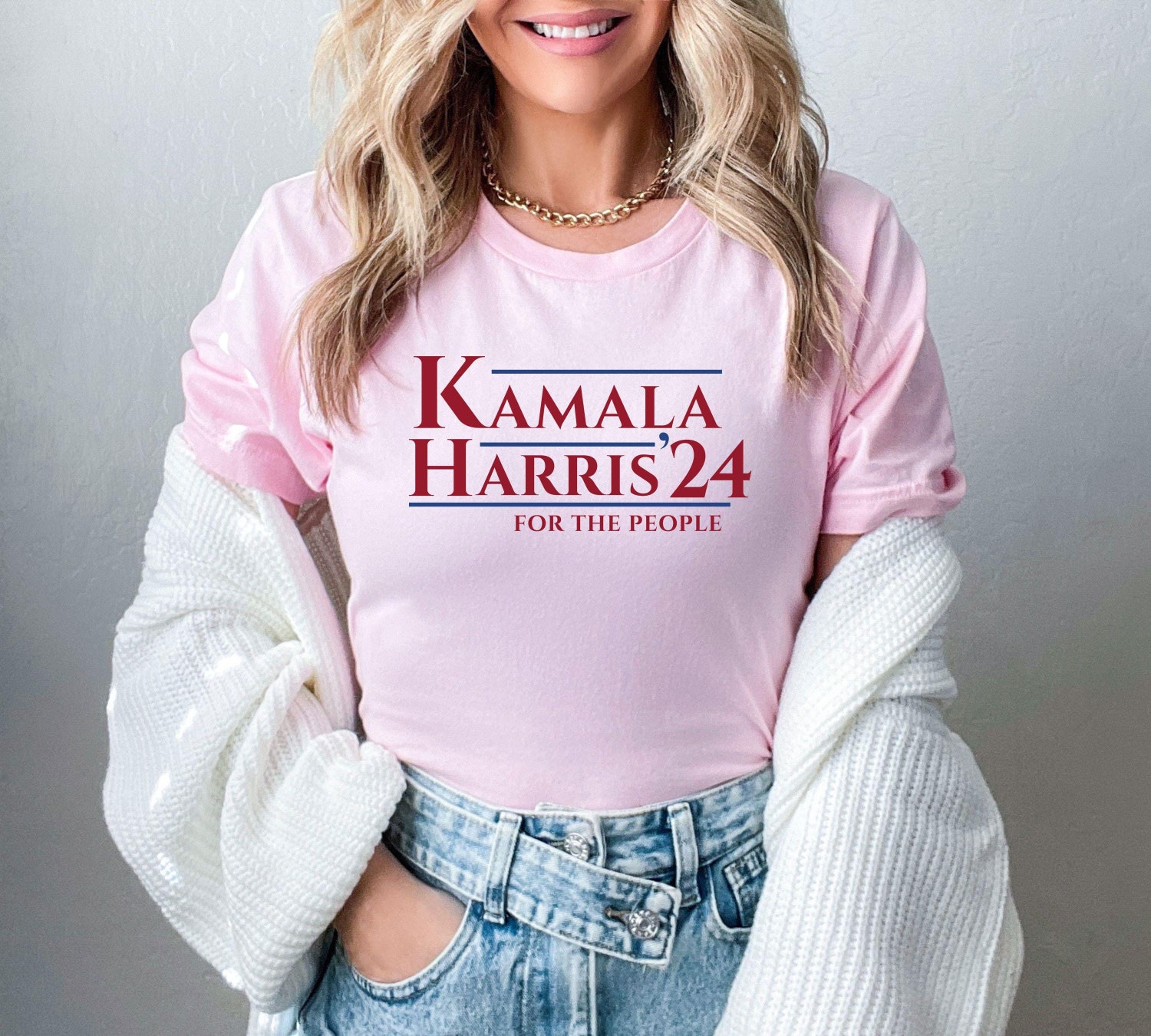 Kamala Harris 2024 Shirt Madam President I Am Speaking Kamala For The People Rally Tee image 0
