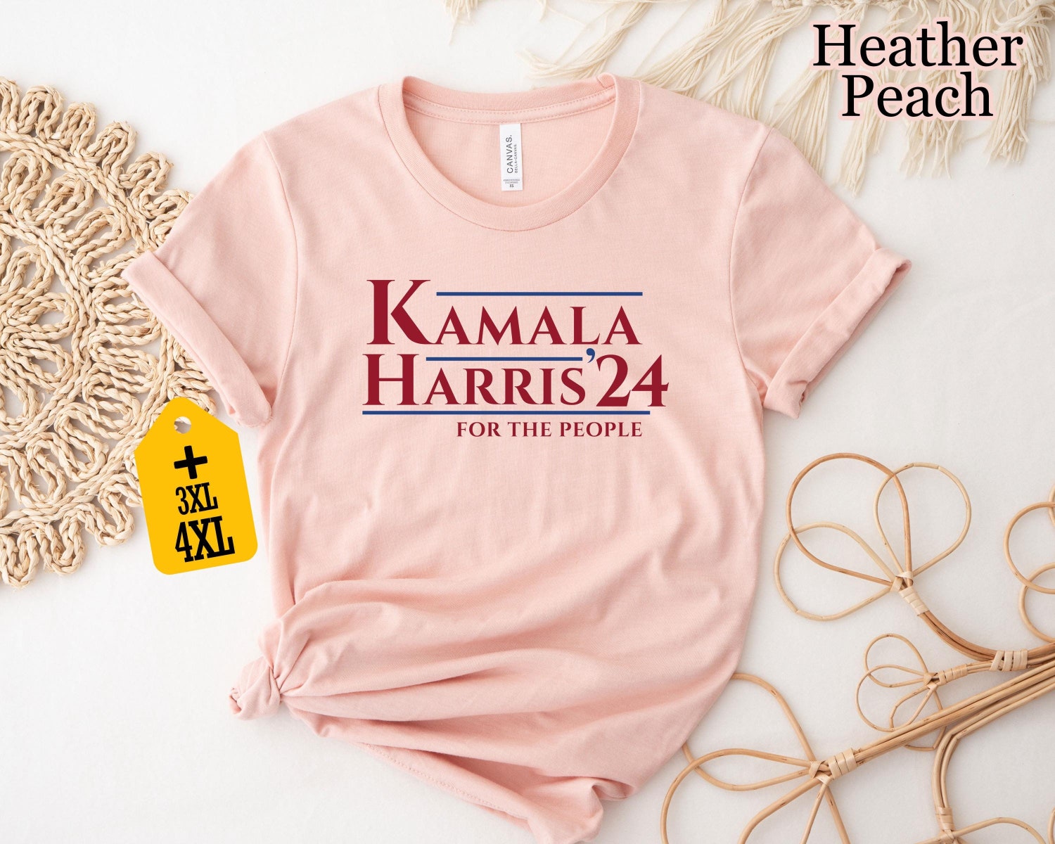 Kamala Harris 2024 Shirt Madam President I Am Speaking Kamala For The People Rally Tee image 4