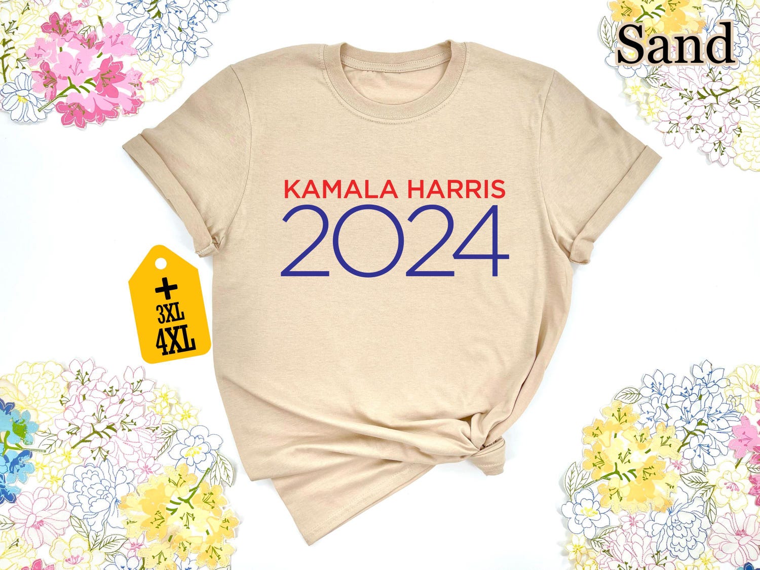 Kamala Harris 2024 Shirt Madam President I Am Speaking Kamala for the People Rally Tee image 4