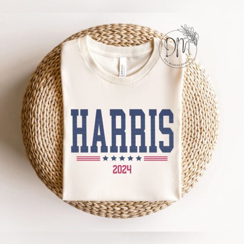 Kamala Harris 2024 Election Shirt Madam President Democrat Party Rally Tee image 0