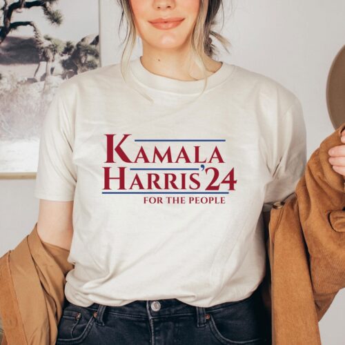 Kamala Harris 2024 Shirt Madam President Shirt Kamala For The People I Am Speaking Tee image 0