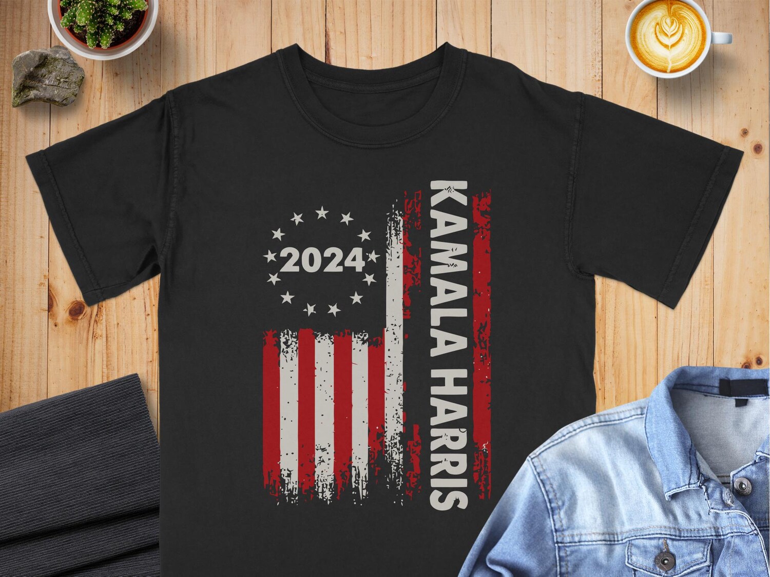 Kamala Harris 2024 Presidential Election T-Shirt Vote Democrat Gift Idea image 8