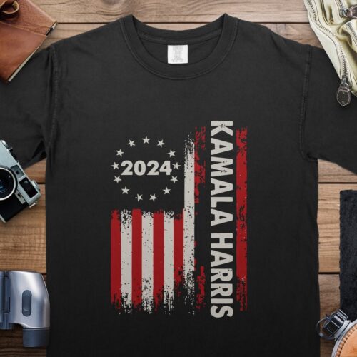 Kamala Harris 2024 Presidential Election T-Shirt Vote Democrat Gift Idea image 0