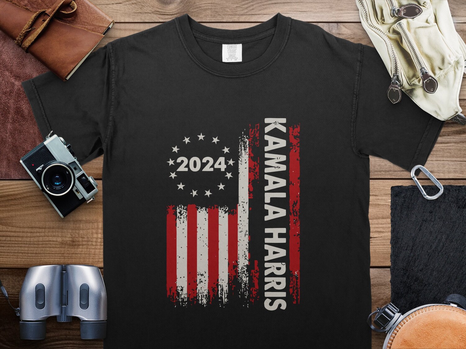 Kamala Harris 2024 Presidential Election T-Shirt Vote Democrat Gift Idea image 0