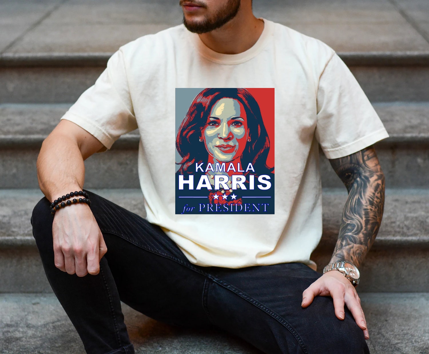 Kamala Harris for President 2024 Shirt Women’s Political Tee Democrat Girl Power Equal Rights image 0
