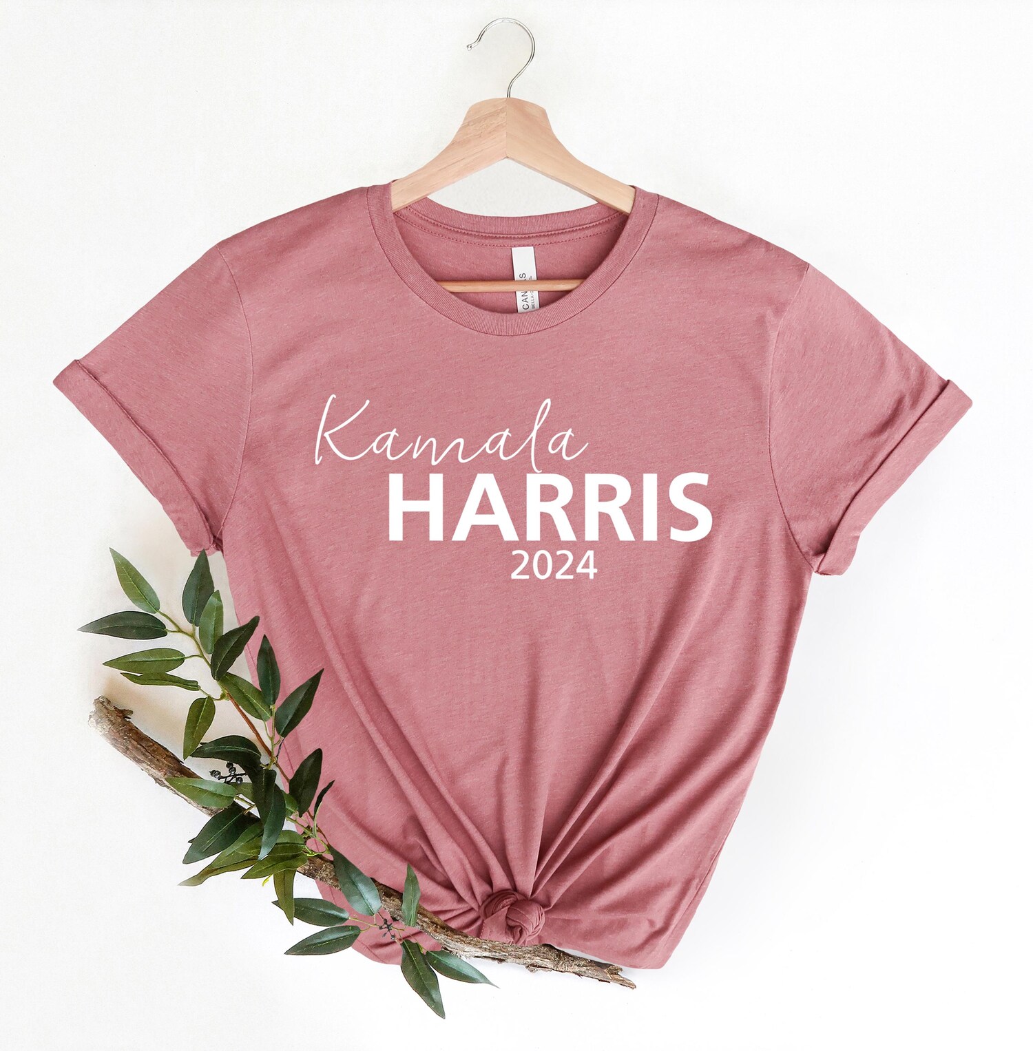 Kamala Harris 2024 Election T-Shirt Madam Vice President Biden Harris Design Political Shirt image 2